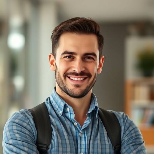 Robert confidently starting his new business venture after rebuilding his resilience.